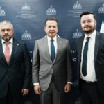 @ItoBisono Recibimos con aprecio a la delegación de parlamentarios ucranianos encabezada por Maryan Zablotskiy y Andriy Bogdanets, presidente del Grupo de Amistad con RD en el Parlamento de Ucrania