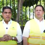 Ministros Carlos Bonilla y Kelvin Cruz supervisan remodelación del Centro Olímpico Juan Pablo Duarte