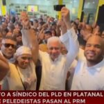 JURAMENTACIÓN| Excandidato a síndico del PLD en El Platanal Cotuí Vicente Brito, equipo político y dirigentes peledeístas pasan al @PRM_Oficial