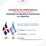 @MIREXRD: Ante alerta de tsunami en sur de ARGENTINA puede comunicarse a NÚMEROS DE EMERGENCIA EMBAJADA DOMINICANA EN ARGENTINA