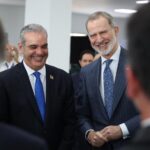 @LuisAbinader junto a Rey  FelipeVI quien asistió al “World Law Congress República Dominicana 2025”