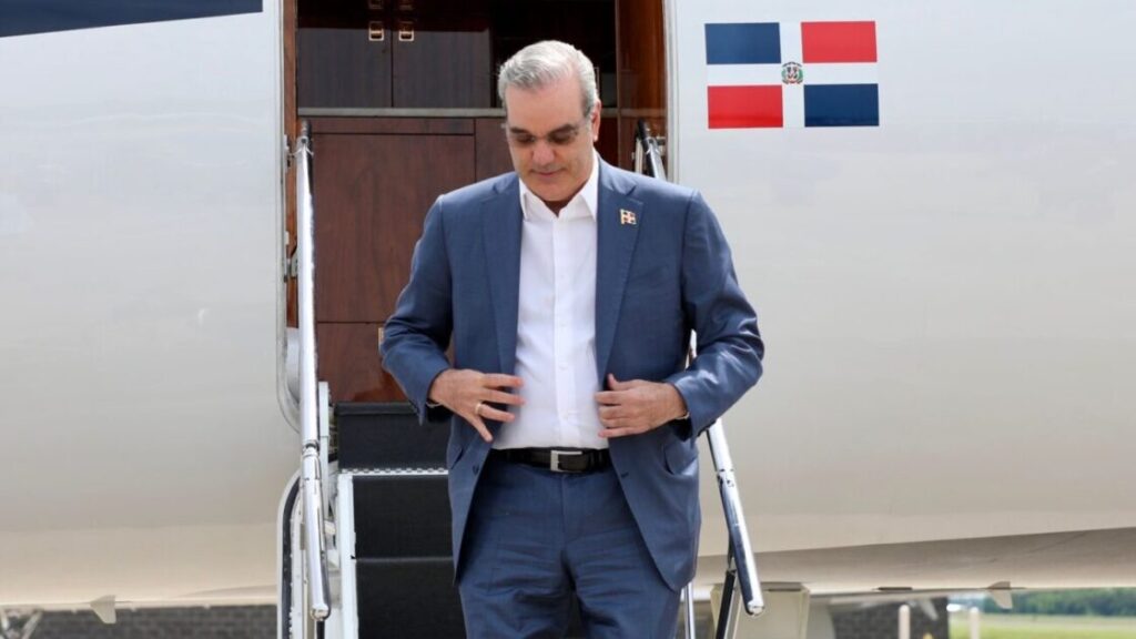 EE.UU. Presidente @LuisAbinader llega a Washington para reunión con el secretario de Estado Marco Rubio