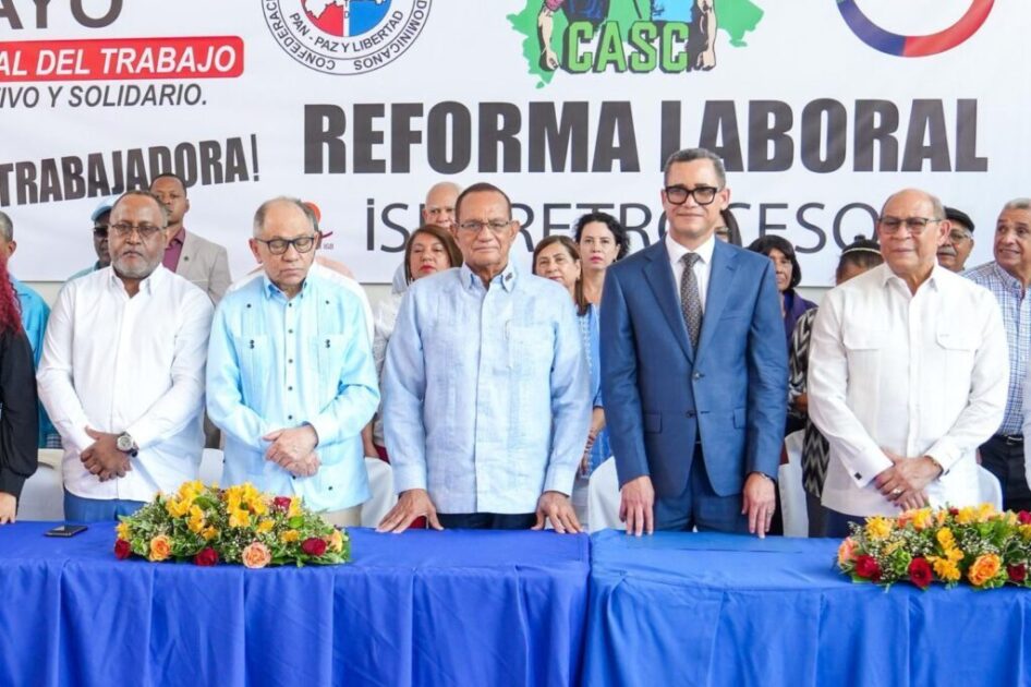 Sindicalistas llaman a consolidar derechos laborales y justicia social en RD