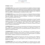 DECRETO 219 – 25  | Poder ejecutivo  crea la Dirección de Asistencia Social y Alimentación Comunitaria | Fusión de  CEE y PASP