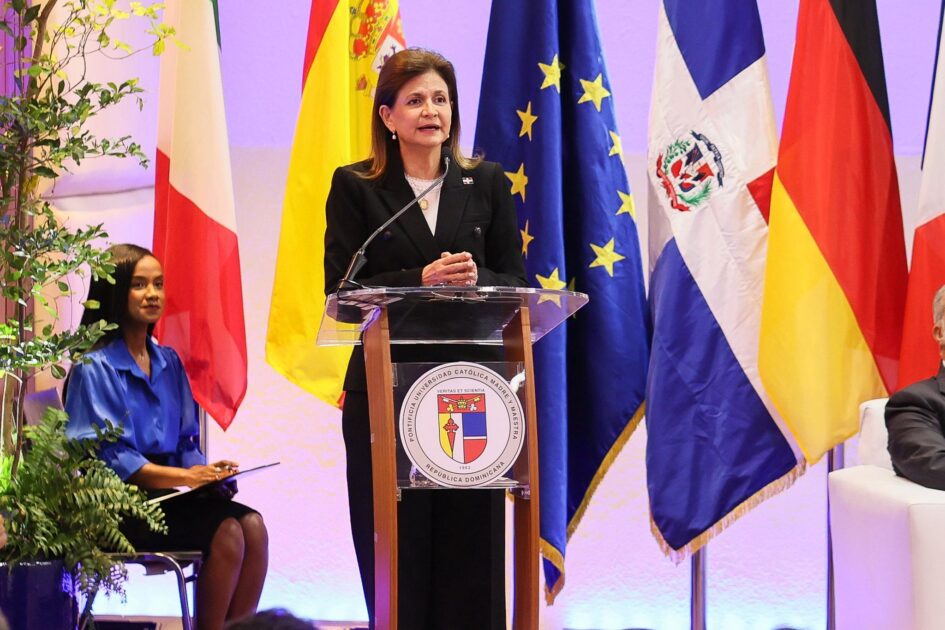 @RaquelPenaVice destaca los lazos que fortalecen la cooperación entre RD y la Unión Europea