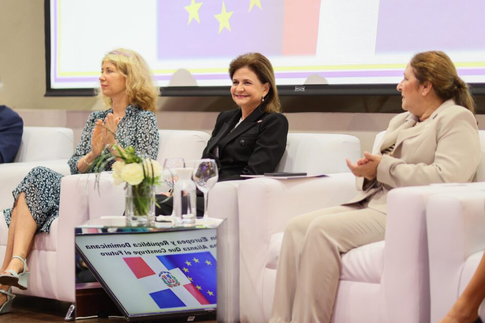 @RaquelPenaVice destaca los lazos que fortalecen la cooperación entre República Dominicana y la Unión Europea