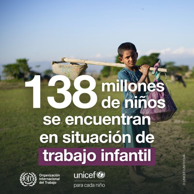 @ONU_es 138 millones de niños siguen atrapados en el trabajo infantil