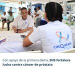 @SNSRDO @DrMarioLama destacó el impacto del Programa de Detección Oportuna de Cáncer, en su división Próstata, iniciativa desarrollada junto a @RaquelArbaje y @ARSSeNaSaRD