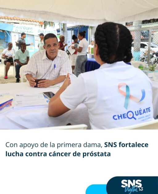@SNSRDO @DrMarioLama destacó el impacto del Programa de Detección Oportuna de Cáncer, en su división Próstata, iniciativa desarrollada junto a @RaquelArbaje y @ARSSeNaSaRD