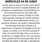 @LaoracionDeHoy Miercoles 4 de junio de 2025