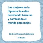 @ONU_es Las mujeres han sido clave en la diplomacia por siglos, aunque muchas veces la historia no les ha dado el lugar que se merecen