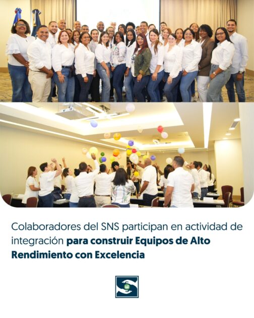 @DrMarioLama @SNSRDO colaboradofres participan en actividad de integración para construir equipos de alto rendimiento con excelencia