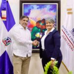 @AgriculturaRD @limbercruzlrecibió a Yovanny Agustina Núñez, gobernadora de San Pedro de Macorís, para coordinar soluciones agropecuarias en la provincia