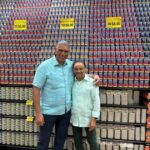 @ChuVasquez acompaña a Aníbal “Polo” Rodríguez en la inauguración de su supermercado Shop Fair en Long Island, NY