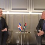@PresidenciaRD @LuisAbinader sostuvo una reunión con Abdalá II bin Al Hussein, rey de Jordania, con quien conversó sobre comercio, turismo, seguridad y cooperación, y se hicieron mutuas invitaciones para visitas oficiales entre ambos países