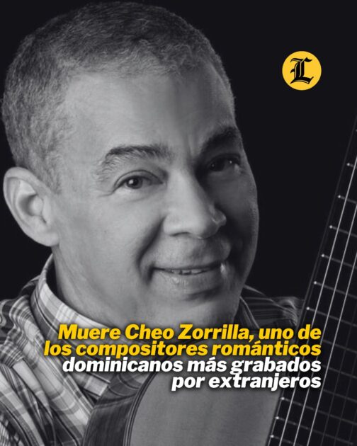 Muere Cheo Zorrilla, uno de los compositores románticos dominicanos más grabados por extranjeros