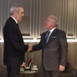 @LuisAbinadersostuvo una reunión con Abdalá II bin Al Hussein, rey de Jordania, con quien conversó sobre varios temas como comercio, turismo y seguridad, extendiéndose ambos invitaciones para visitas oficiales a sus naciones