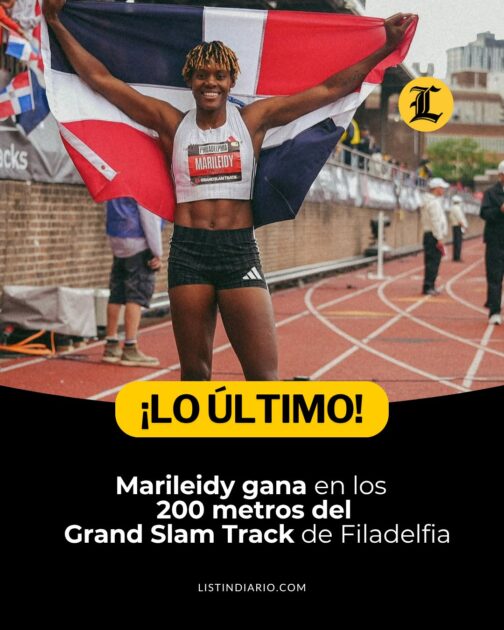 @Marileidy_P gana en los 200 metros del Grand Slam Track de Filadelfia