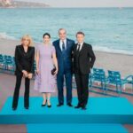 @LuisAbinader: “Agradecemos la cordial recepción del presidente Emmanuel Macron y de su esposa Brigitte Macron”