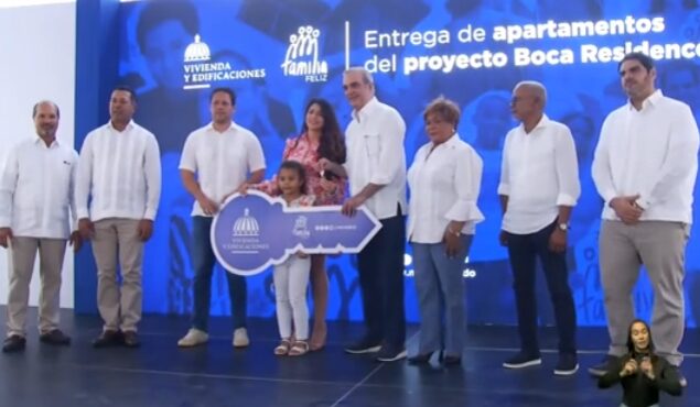 @LuisAbinader Entrega de apartamentos del Proyecto Boca Residence