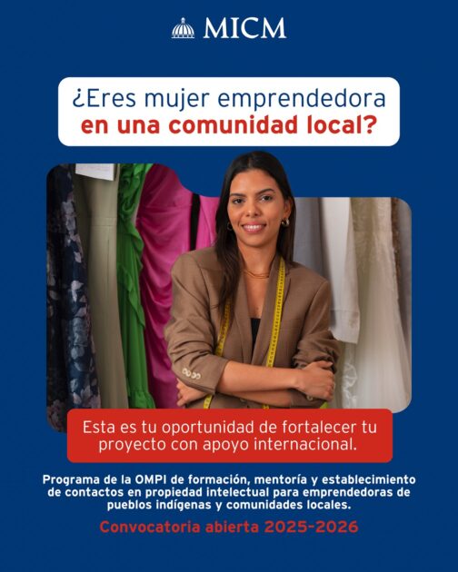 @MIC_RD El MICM y la OMPI abren convocatoria para mujeres emprendedoras de pueblos indígenas y comunidades locales de la región