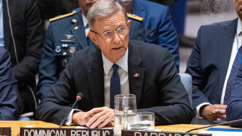Canciller Roberto Álvarez llama al Consejo de Seguridad de la ONU actuar sin demora ante la crisis en Haití