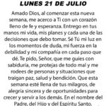 @LaOracionDeHoy Lunes 21 de julio de 2025