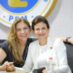 @CarolinaMejiaG Compartiendo con mi compañera y hermana,@RaquelPenaVice, durante una productiva reunión de la Dirección Ejecutiva denuestro @PRM_Oficial