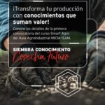 @MIC_RD El curso Smart Agro te enseña a usar herramientas tecnológicas como sensores, drones, datos e inteligencia artificial para transformar tu producción