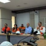 @EnergiayMinasRD El ministro de #EnergíaYMinasRD, @joelsantose, visitó las instalaciones de @BarrickRD, en Cotuí, provincia Sánchez Ramírez, para verificar sus operaciones