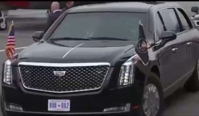 @G_Gomez Trump y Putin viajan juntos en “La Bestia” rumbo a su reunión en Alaska