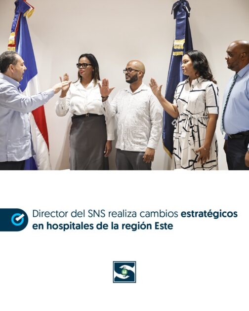 @SNSRDO @DrMarioLama designó nuevos directores en tres importantes centros hospitalarios de la región Este del país