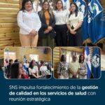 @SNSRDO @DrMarioLama , llevó a cabo una reunión orientada al fortalecimiento de la gestión de calidad en la Red Pública, con el objetivo de promover la mejora continua en la atención