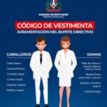 @DiputadosRD Recordamos a nuestros diputados y diputadas, la indumentaria establecida para asistir a la elección y juramentación del Bufete Directivo y Apertura de la Segunda Legislatura Ordinaria del año 2025