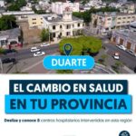 @SNSRDO ¡Mira lo que estamos haciendo en la provincia Duarte! Estos 8 centros hospitalarios intervenidos por el SNS impactarán miles de vidas con mejores atenciones médicas, gracias a un trabajo que implica