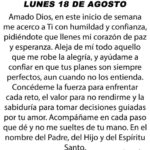 @LaOracionDeHoy 18 de agosto de 2025