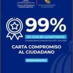 @DIGEIGRD Nos complace compartir con todos una excelente noticia: tras la evaluación realizada por el #MAP, nuestra Carta Compromiso al Ciudadano obtuvo una puntuación de 99%