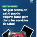 @DIDA_RDO ¡Se acabó la exigencia de fotos para autorizar coberturas de salud!