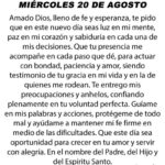 @LaOracionDeHoy 20 de Agosto de 2025