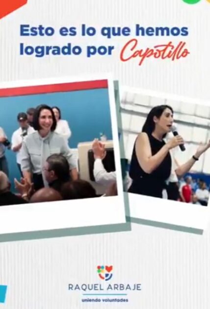 @RaquelArbaje Capotillo es su gente, su esfuerzo y sus sueños. Cada paso quedamos aquí nace de un compromiso real
