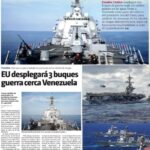@G_Gomez Estados Unidos desplegará tres buques de guerra Aegis con misiles guiados en las aguas frente a Venezuela como parte del esfuerzo del Presidente Donald Trump para combatir las amenazas de los cárteles de drogas latinoamericanos
