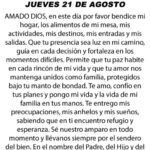@LaOracionDeHoy Jueves 21 de Agosto de 2025