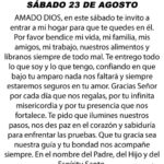 @LaOracionDeHoy sabado 23 de agosto de 2025