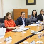 @RaquelPenaVice participa en una reunión de seguimiento del Comité Transversal de la Comisión META RD 2036, coordinado por el Consejo Nacional de Competitividad
