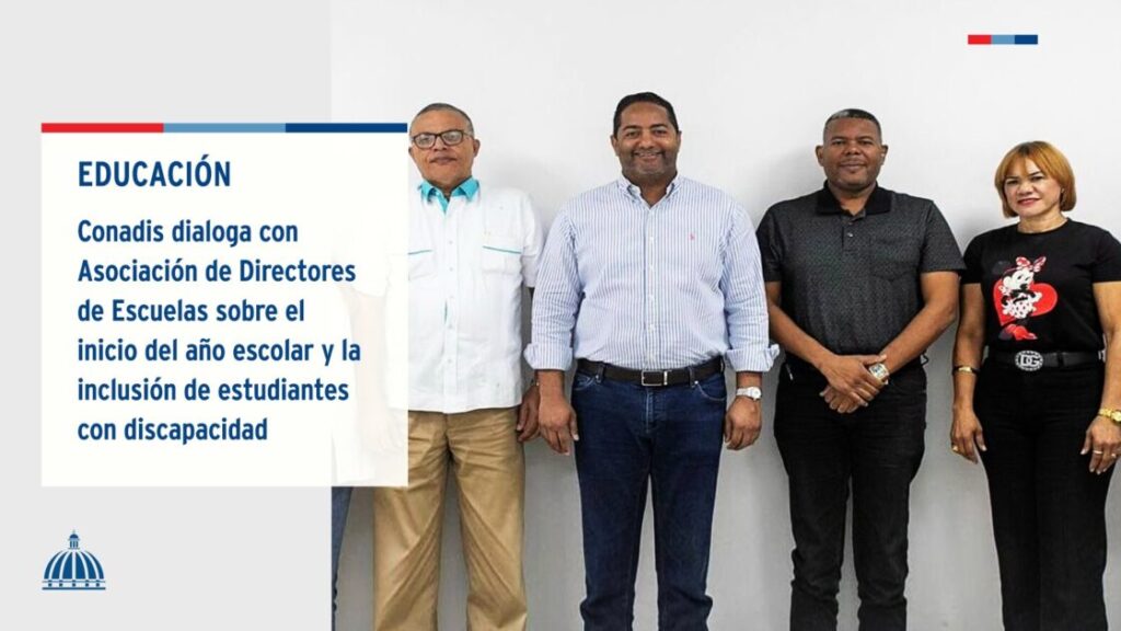 @ConadisRD en el marco del inicio del año escolar, sostuvo una reunión estratégica con la @AsonadediRD, en la que se abordaron temas prioritarios