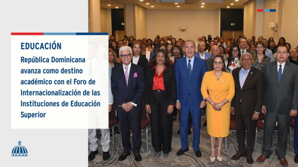 @ComunicacionDO @MescytRD celebró el Foro de Internacionalización de las Instituciones de Educación Superior (IES), un evento clave para fortalecer la calidad y competitividad de la educación dominicana en el ámbito global
