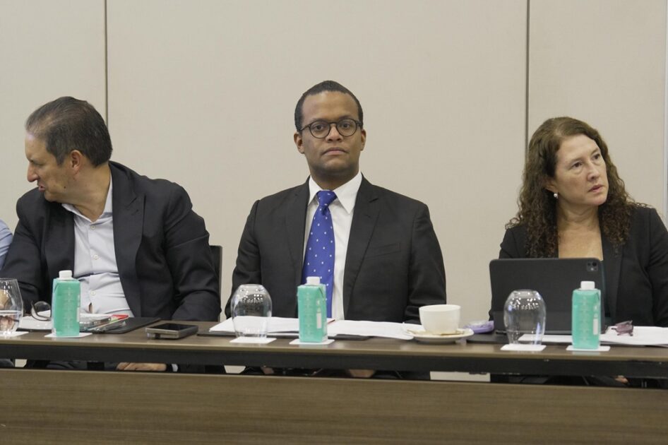 @MIC_RD @joaquingg94 presentó los avances de la Primera Estrategia Nacional de Fomento a la Agroindustria en la Mesa Interinstitucional para la implementación del Centro