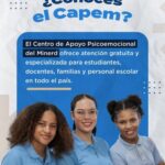 @ScarletBenzan El Capem del Minerd ofrece atención psicológica gratuita para estudiantes, docentes, familias y personal escolar