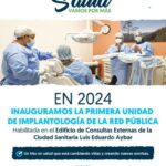 @SNSRDO Inaugura la primera Unidad de Implantología en la Ciudad Sanitaria Dr. Luis Eduardo Aybar