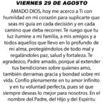 @LaOracionDeHoy Viernes 29 de agosto de 2025
